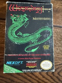CIB Wizardry: Proving Grounds of the Mad Overlord (Nintendo NES, 1990)Tested