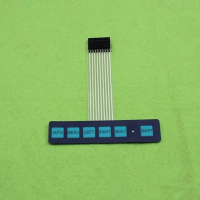 1x6   Array 6 Key Membrane Switch Keypad Keyboard 1*6 Keys with LED #zn