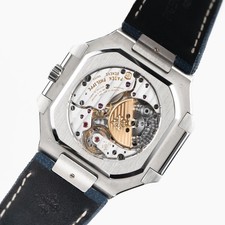 Patek Philippe Cubitus 5822P-001 Platinum Blue Dial Moon Phase (2024) 10