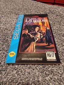 RISE OF THE DRAGON SEGA CD CIB COMPLETE! Dynamix Games EXCELLENT CONDITION!