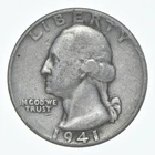 1941 Washington Quarter Estate Coin Collection *072