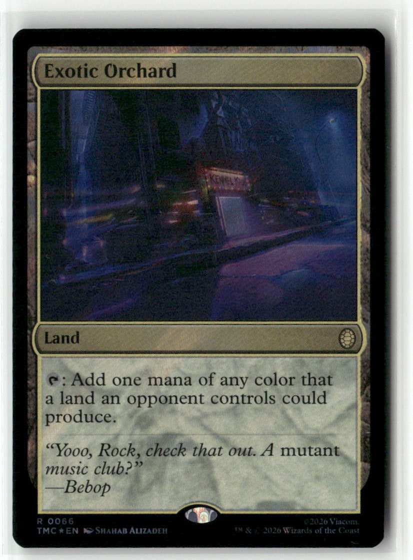 Exotic Orchard (Surge Foil) R Teenage Mutant Ninja Turtles TMC