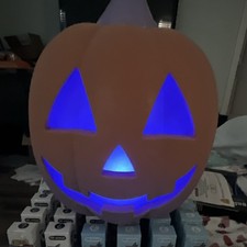Color Changing LED Jack-o-Lantern Pumpkin Lig...