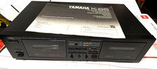VINTAGE YAMAHA K-65 NATURAL SOUND STEREO CASSETTE TAPE PLAYER -MADE IN JAPAN 