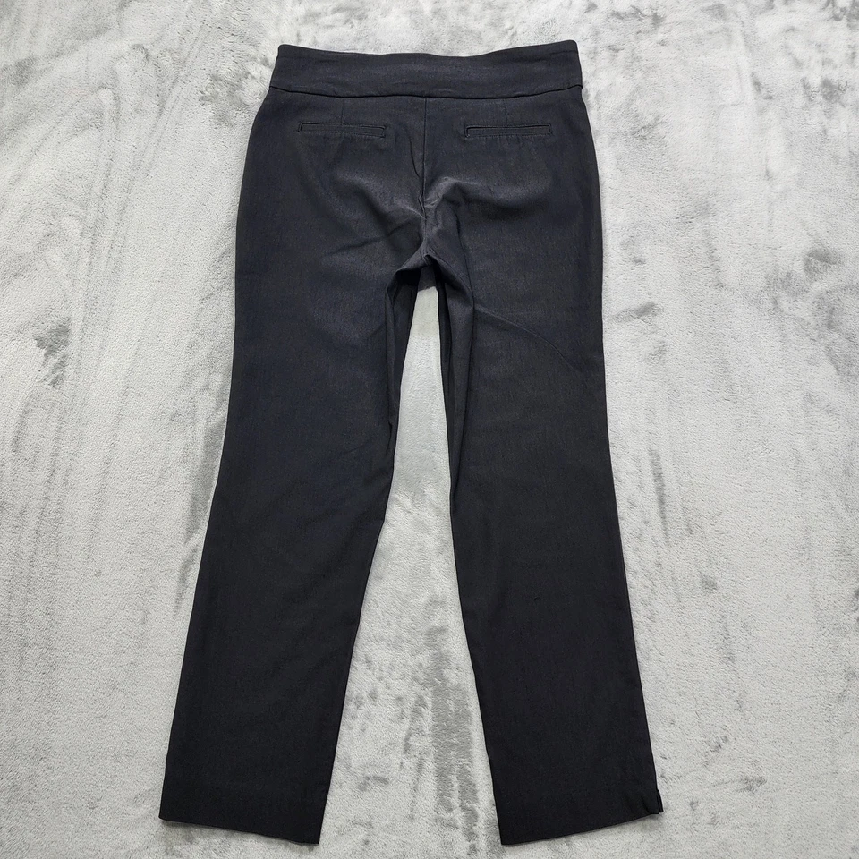 Pantalones Charter Club para mujer 6S CORTOS negros calce clásico tiro medio capri corto Foto 2 de 4