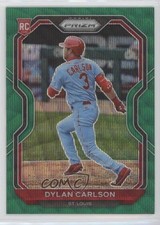 2021 Panini Prizm Tier II Green Wave Prizm Dylan Carlson #138 0g9e