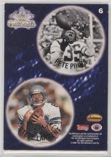 1994 Roger Staubach's NFL Football POG Cards Pete Pihos Steve Largent #6 HOF 0n2