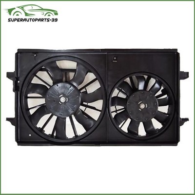 15788745 For 05-10 Pontiac G6 04-12 Chevrolet Malibu Dual Radiator Cooling Fan