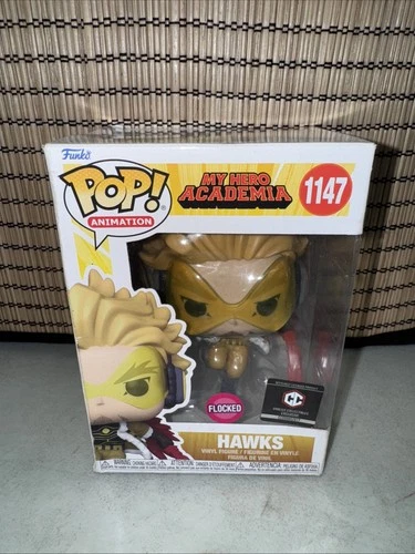Funko Pop! Vinyl: My Hero Academia - Hawks (Flocked) - (Chalice) #1147 Figure