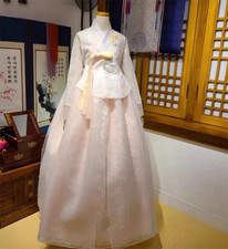 Korean Traditional Hanbok Dress National Court Costume Perform Wedding Dress Set