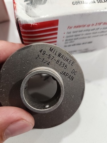 Milwaukee Tool 49-57-8335 2-1/4" Quick Change Sheet Metal Carbide Cutter 57mm - Picture 5 of 14