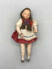 Antike Biegepuppe Puppe Caco Caho Blei Zinn Puppenstube Zubehör Puppenhaus