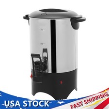Electric Catering Hot Water Boiler Commercial Coffee Tea Urn Stainless Steel Urn