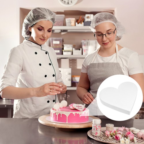 Heart Shaped Cake Model Baby Faux for Display Polystyrene Dummies - Picture 7 of 11