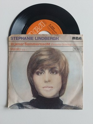 7'' -  1978 -  STEPHANIE LINDBERGH -  In jener Sommernacht VG+++ Manito