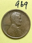 1910-S LINCOLN WHEAT CENT, low mintage date, "Fine" condition #969
