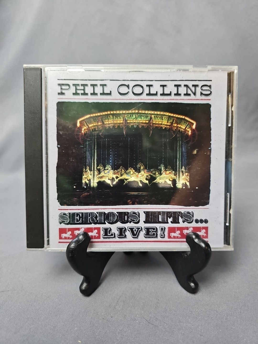 Serious Hits Live by Collins, Phil (CD, 1990, Atlantic) Case & Inlay Included