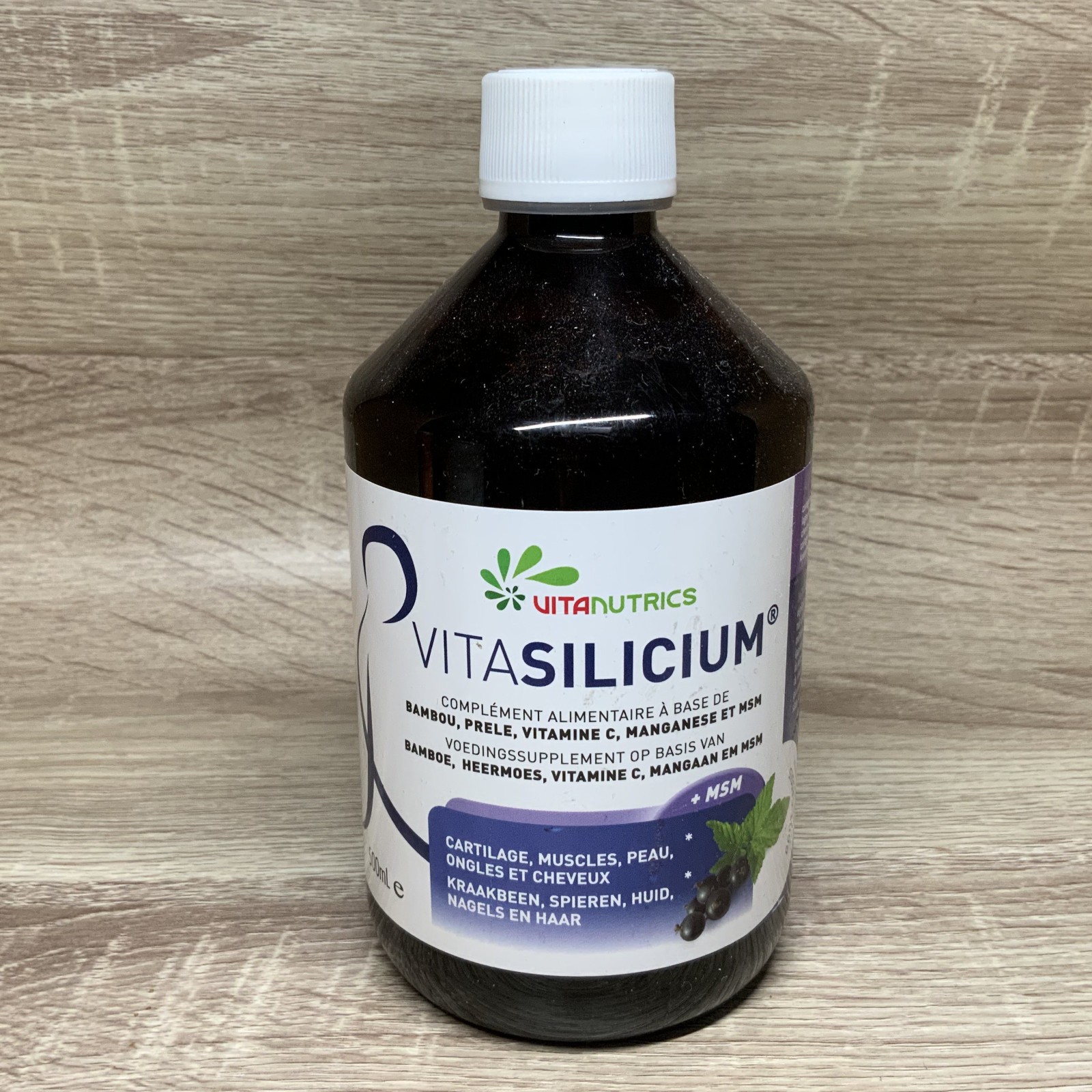 VITANUTRICS VITASILICIUM Solution Buvable Silicium Organique Cheveux Ongles Peau