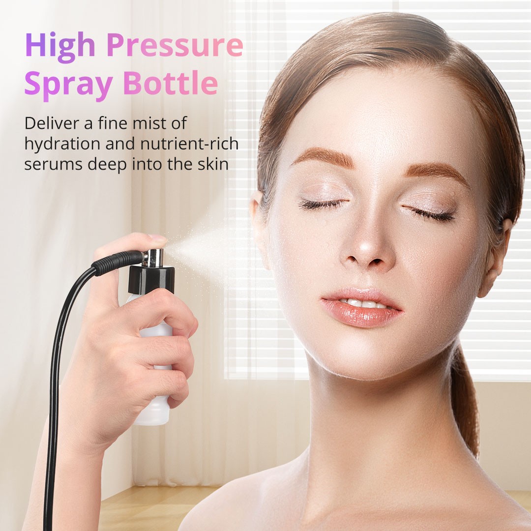 3 In 1 Pores Cleaning Facial Machine Diamond Microdermabrasion Blackhead Remover