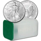 US MINT ROLL  (20) - 2003 - 1 OZ. AMERICAN SILVER EAGLE DOLLARS UNCIRCULATED