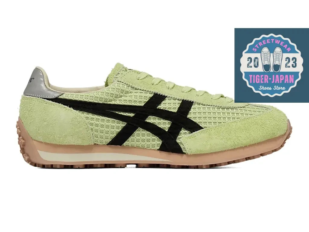 Onitsuka Tiger EDR 78 1183C570 300 Dried Herb Black Mesh Suede Men
