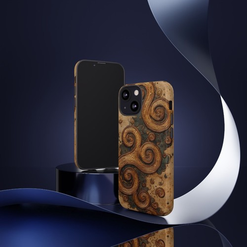 For iPhone | Samsung Galaxy | Pixel Phone Case - Ancient Spiral Aged Parchment - 第 105/239 張圖片