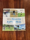Wii Sports - Nintendo Wii Disc Manual And Sleeve