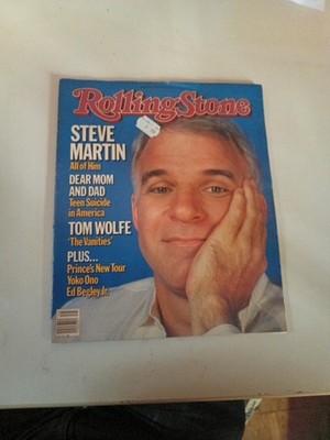 ROLLING STONE MAGAZINE NO #434 8 NOV 1984 STEVE MARTIN PRINCE YOKO ONO 