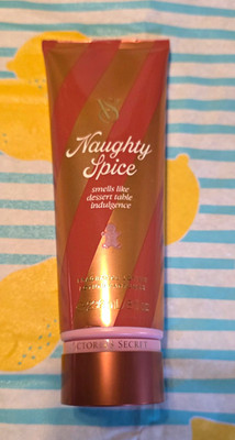 Victoria's Secret Naughty Spice Fragrance Lotion Vegan Dye-Free 8 fl oz