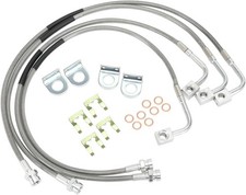 89716 Stainless Brake Lines, Front and Rear Extended Brake Lines 89716