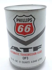 VINTAGE Phillips 66 ATF (F) 1 QT FULL NOS GAS & OIL COLLECTIBLE