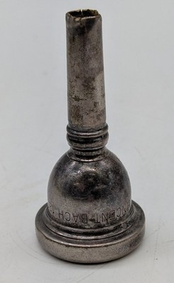 Vtg Vincent Bach 12C Silver Plated Trombone Mouthpiece