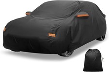 Car Cover Outdoor Waterproof Sun Rain Snow Hail Protection with Left Side Door Z