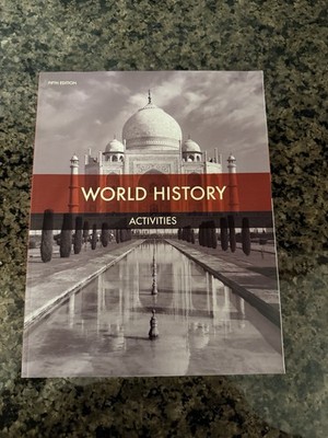 World History Student Activities (5th Edition) Bju Press *Brand New*