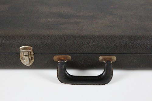 1967 Vintage Fender Stratocaster Telecaster Hardshell Tail Logo Case Strat/Tele - Picture 3 of 8