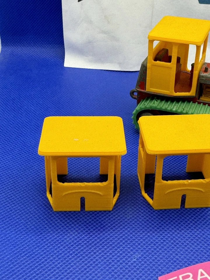 2 CABINAS PARA MATCHBOX, TRACTOR LESNEY KING SIZE CASE, Nº 17 Foto 2 de 4