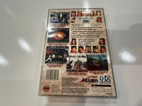 Street Fighter: The Movie (Sega Saturn 1995) Complete w Manual + Reg Card CD-EX