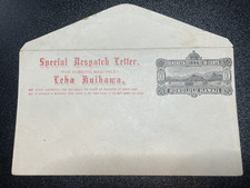 Hawaii UE1 unused special delivery stationery 1885 KSPhilatelic (206444P)