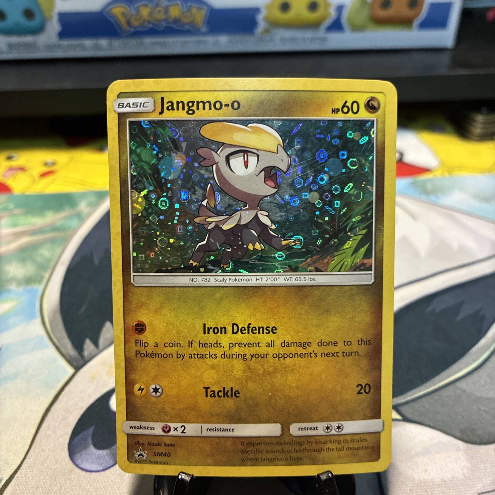 Pokemon Jangmo-o SM40 Black Star Promo Holo 