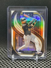 Nick Yorke RC 2025 Select -  Premier - White Prizm #4/99 - #113 Pirates