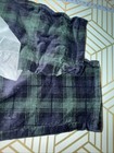 Loft Velvet Pants Womens Size 27/4 Green Dk. Blue Plaid Skinny High Rise Nwt — photo 6