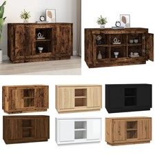Sideboard 102x35x60 cm Holzwerkstoff Anrichte Schrank Sideboard Landhausstil