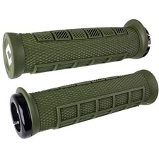 ODI Elite Pro Lock-On Grips Army Green