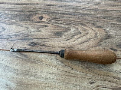 Vintage DR Barton Wood Carving Gouge Chisel #27 Sweep Scoop 1/4'' Cut 8.75'' Long