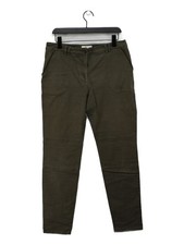 Boden Men's Trousers M Green Cotton with Elastane Straight Chino