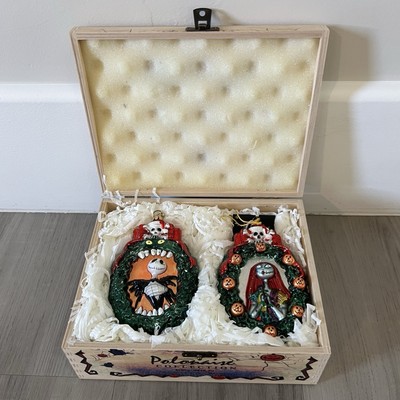 Vintage 2000 s The Nightmare Before Christmas Ornament Set KSA Polonaise Rare