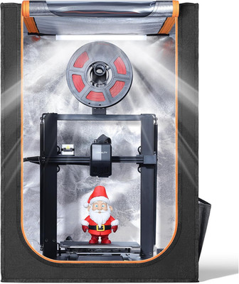 3D Printer Enclosure with LED Lighting, Fireproof Dustproof Tent Constant Temper