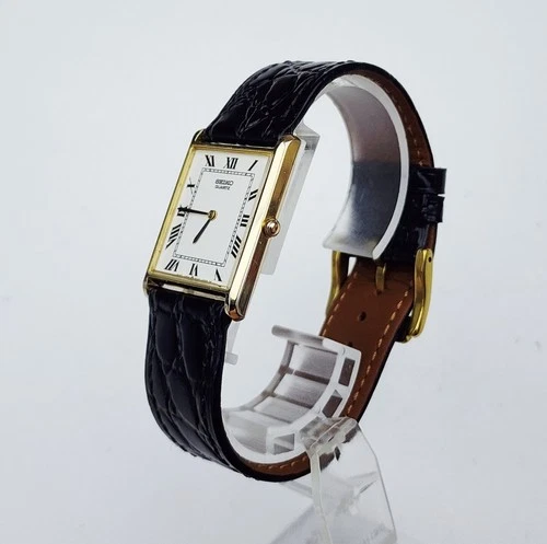 Men's Vintage 1988 Watch SEIKO "Tank" 5Y30-5060*