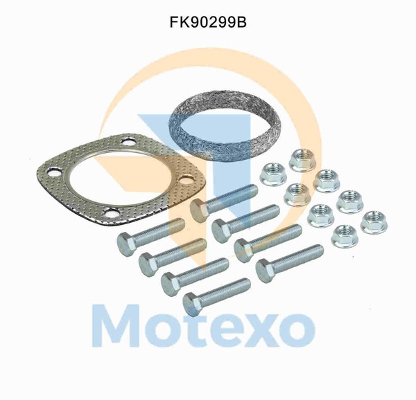 FK90299B Katalysator Montagesatz FüR Saab 900 2.0 9/1990 - 9/1993-image