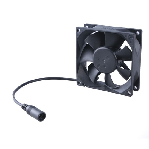 12V 80x80x25mm Bearing Brushless Cooling Fan Replacment Small Electronic - Afbeelding 6 van 8